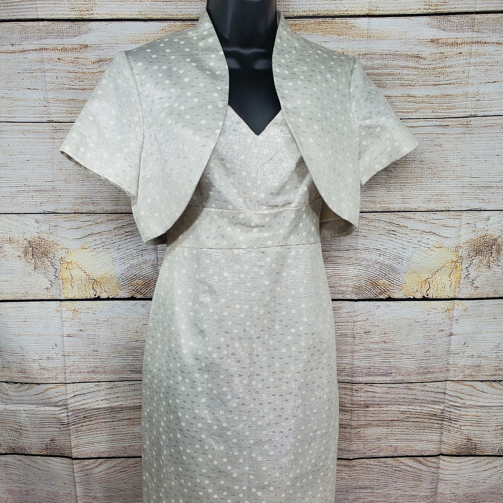 Jones New York 2-pc Midi Length Dress